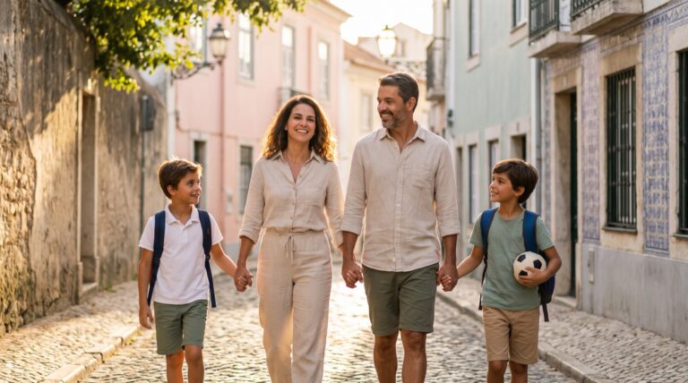 Como uma família brasileira trocou a insegurança pela vida em Portugal em 6 meses